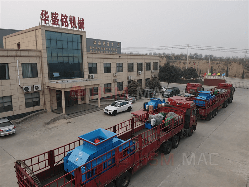 double roller crusher delivery