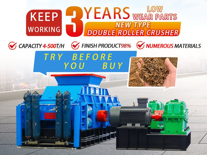 double roller crusher