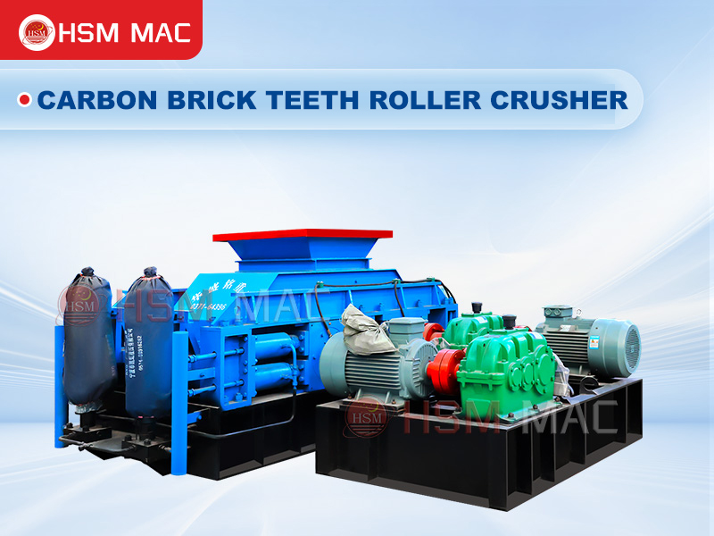 Fully hydraulic roller crusher