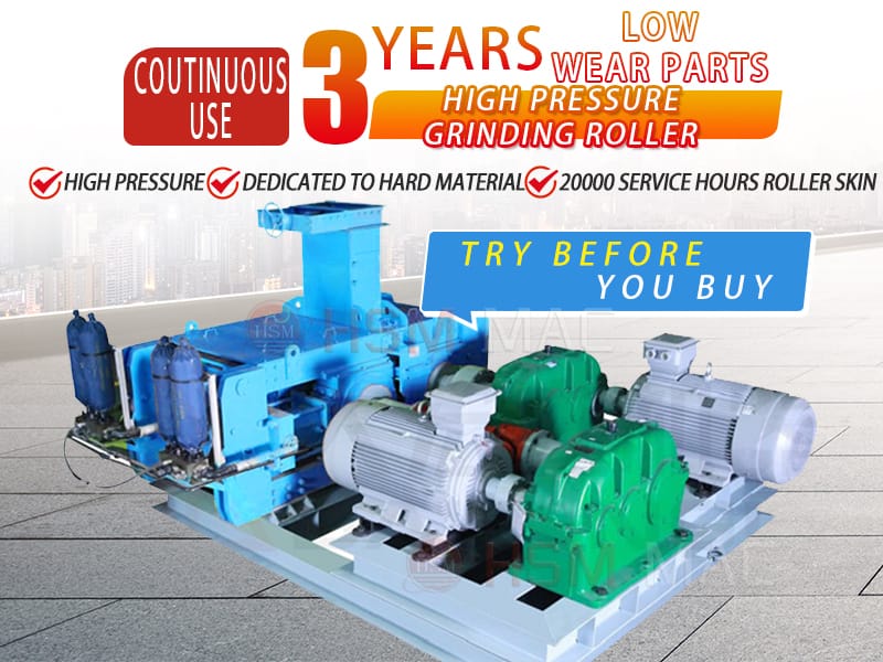 high pressure roll mill