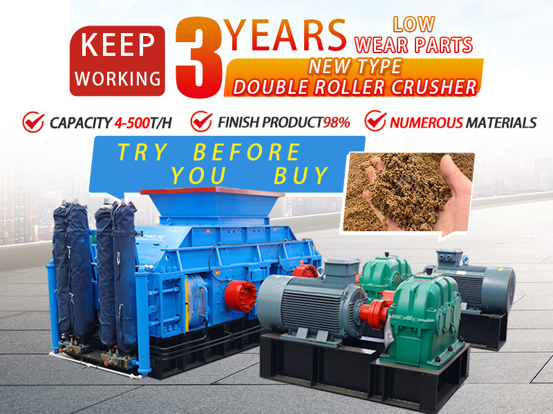 double roller crusher