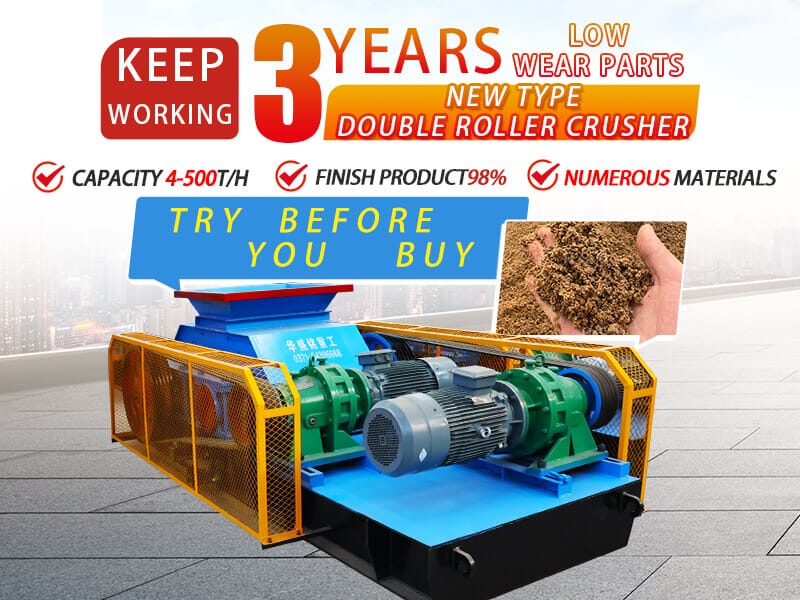 double roller crusher