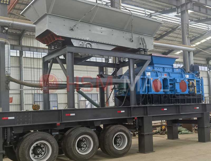 mobile roll crusher