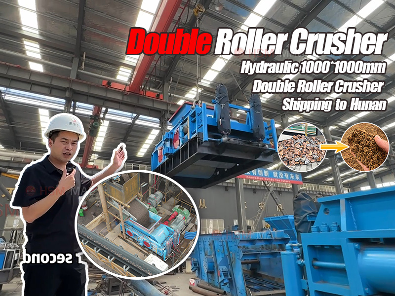 sand making machine,double roller crusher