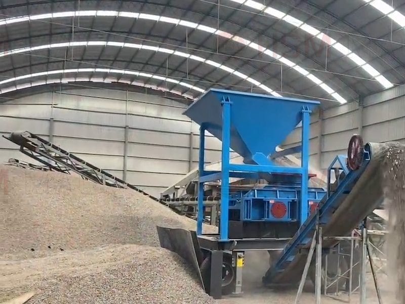 double roller crusher